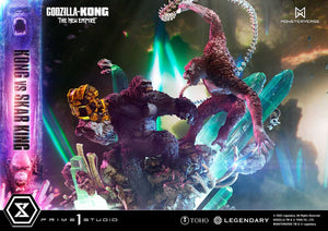 [PREORDINE] Godzilla x Kong: The New Empire - Statua Diorama Ultimate Masterline Kong vs Skar King 104 cm - Prime 1 Studio - Statue