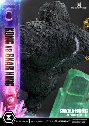 [PREORDINE] Godzilla x Kong: The New Empire - Statua Diorama Ultimate Masterline Kong vs Skar King 104 cm - Prime 1 Studio - Statue