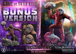 [PREORDINE] Godzilla x Kong: The New Empire - Statua Diorama Ultimate Masterline Kong vs Skar King Bonus Version 104 cm - Prime 1 Studio - Statue