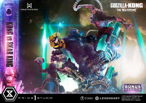 [PREORDINE] Godzilla x Kong: The New Empire - Statua Diorama Ultimate Masterline Kong vs Skar King Bonus Version 104 cm - Prime 1 Studio - Statue