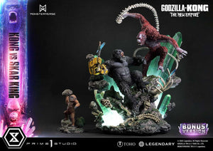[PREORDINE] Godzilla x Kong: The New Empire - Statua Diorama Ultimate Masterline Kong vs Skar King Bonus Version 104 cm - Prime 1 Studio - Statue