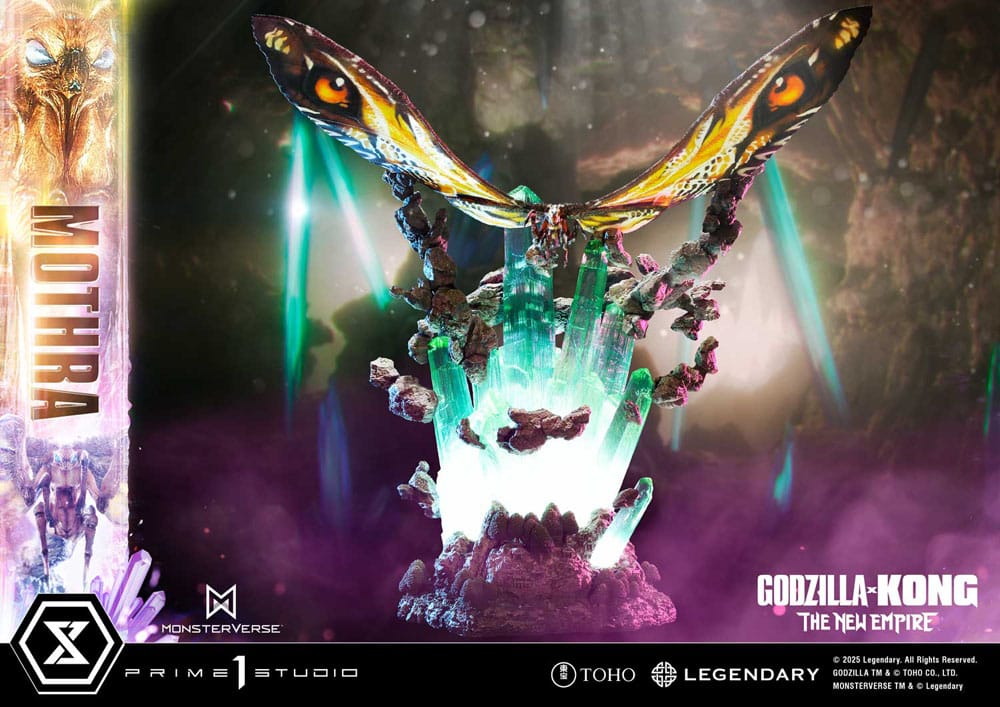 [PREORDINE] Godzilla x Kong: The New Empire - Statua Mothra Ultimate Diorama Masterline 113 cm - Prime 1 Studio - Statue
