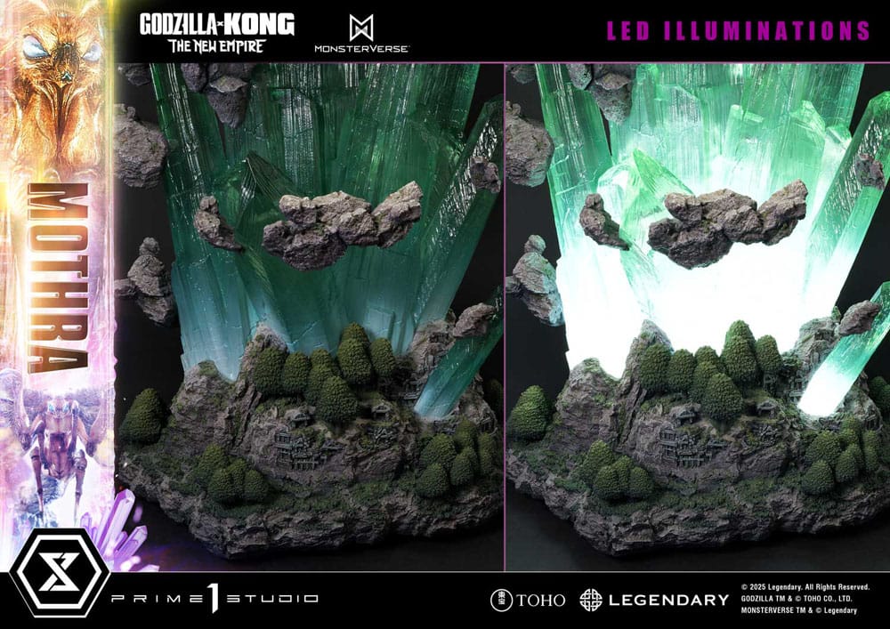 [PREORDINE] Godzilla x Kong: The New Empire - Statua Mothra Ultimate Diorama Masterline 113 cm - Prime 1 Studio - Statue