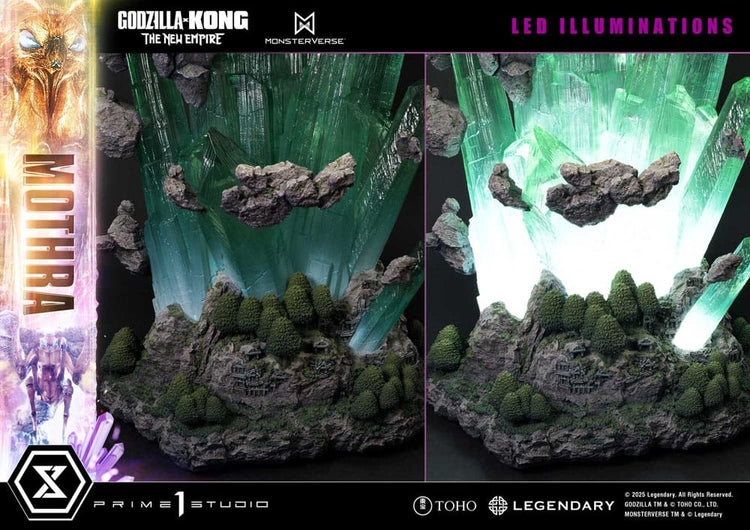 [PREORDINE] Godzilla x Kong: The New Empire - Statua Mothra Ultimate Diorama Masterline 113 cm - Prime 1 Studio - Statue