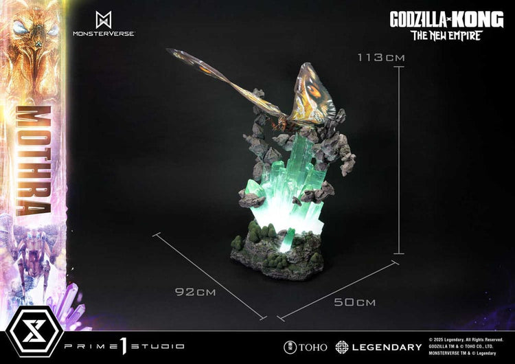 [PREORDINE] Godzilla x Kong: The New Empire - Statua Mothra Ultimate Diorama Masterline 113 cm - Prime 1 Studio - Statue
