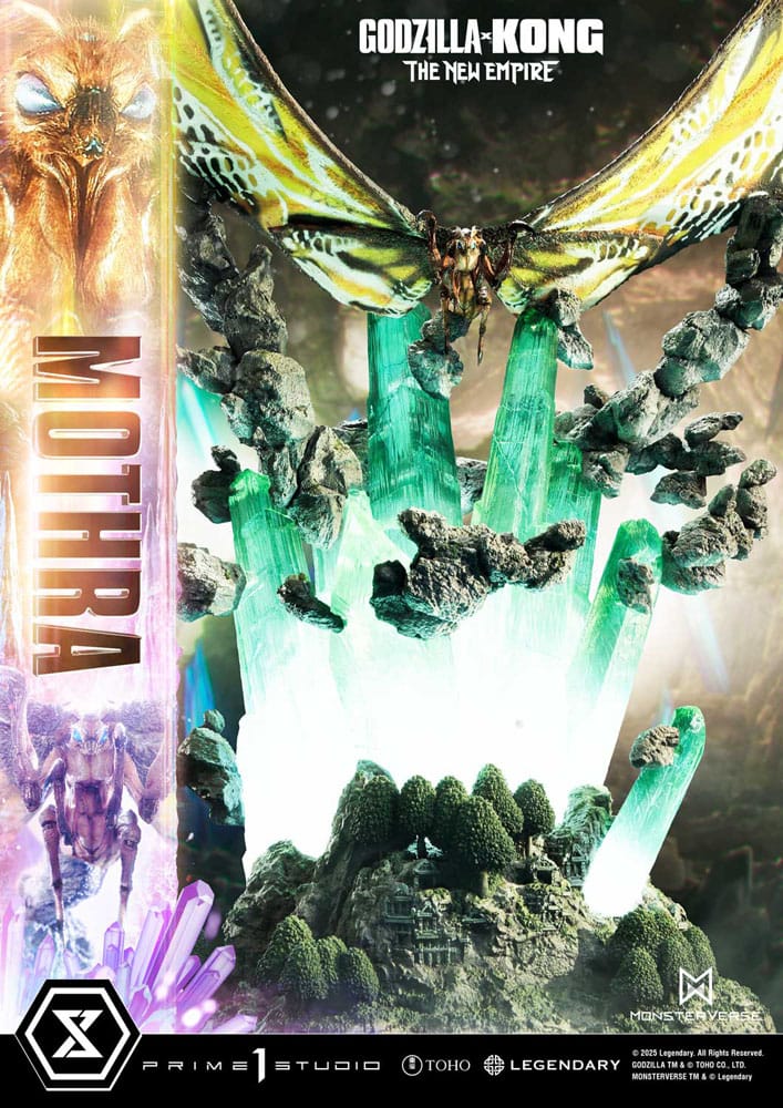 [PREORDINE] Godzilla x Kong: The New Empire - Statua Mothra Ultimate Diorama Masterline 113 cm - Prime 1 Studio - Statue