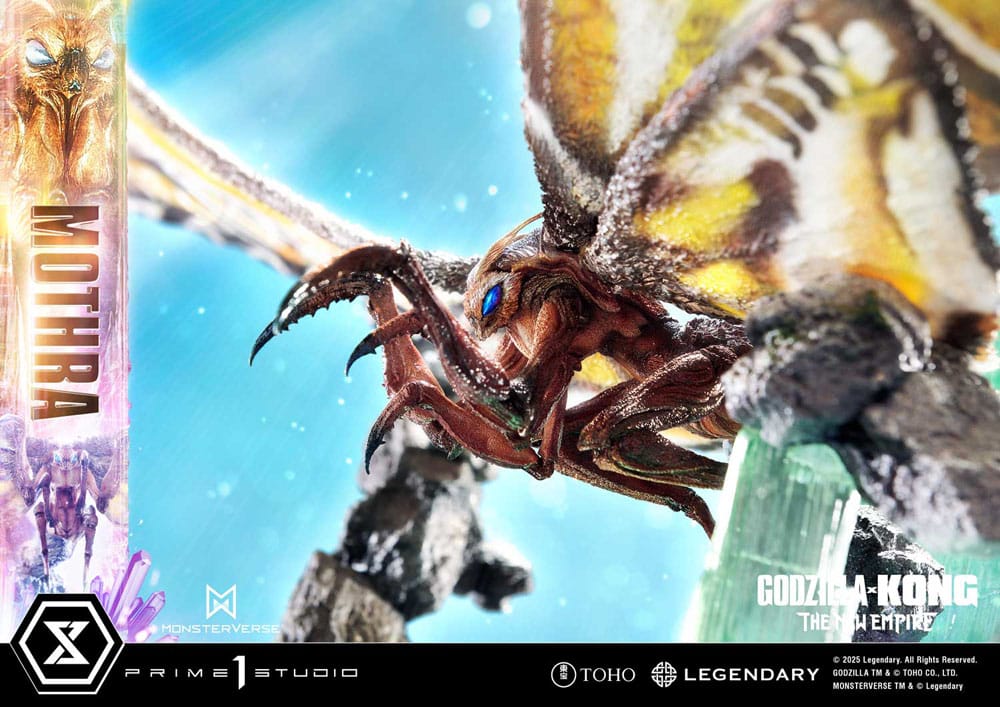 [PREORDINE] Godzilla x Kong: The New Empire - Statua Mothra Ultimate Diorama Masterline 113 cm - Prime 1 Studio - Statue