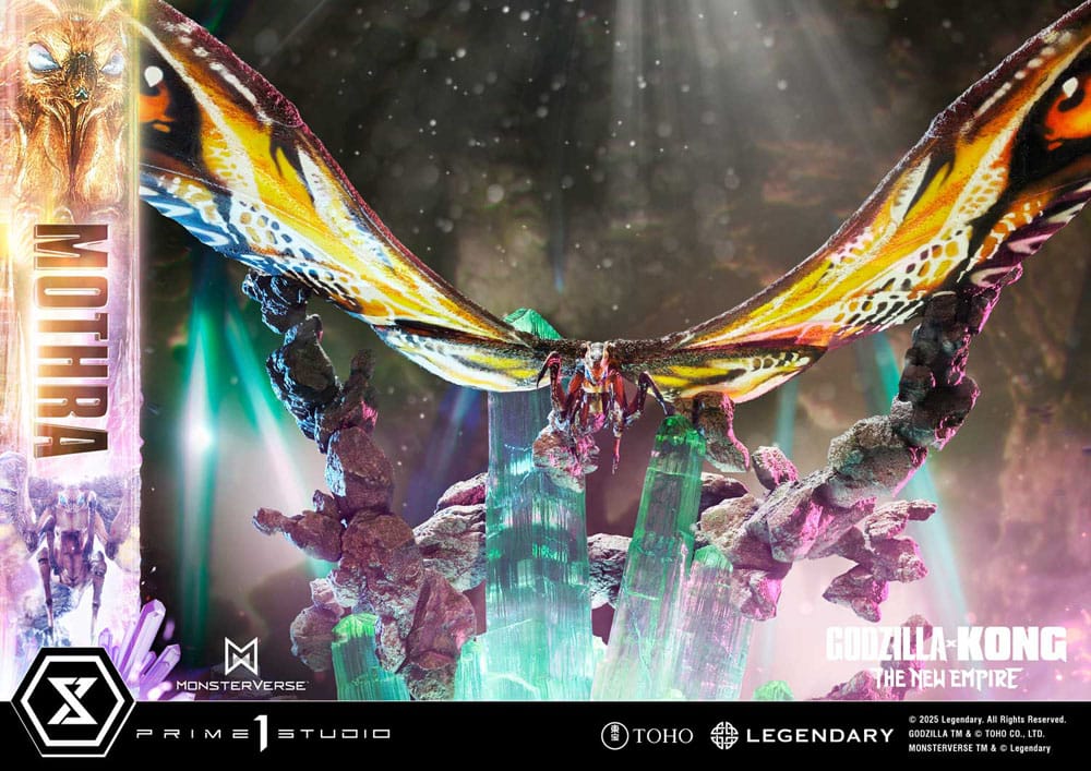 [PREORDINE] Godzilla x Kong: The New Empire - Statua Mothra Ultimate Diorama Masterline 113 cm - Prime 1 Studio - Statue
