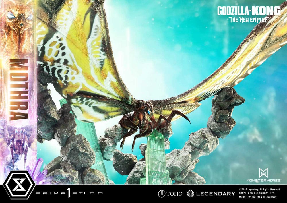 [PREORDINE] Godzilla x Kong: The New Empire - Statua Mothra Ultimate Diorama Masterline 113 cm - Prime 1 Studio - Statue