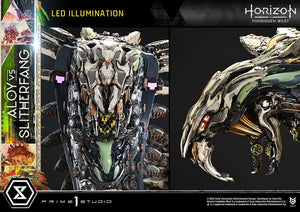 [PREORDINE] Statua Horizon Forbidden West Aloy vs. Slitherfang Ultimate Diorama 82 cm - Prime 1 Studio - Statue