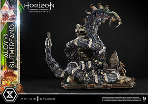 [PREORDINE] Statua Horizon Forbidden West Aloy vs. Slitherfang Ultimate Diorama 82 cm - Prime 1 Studio - Statue