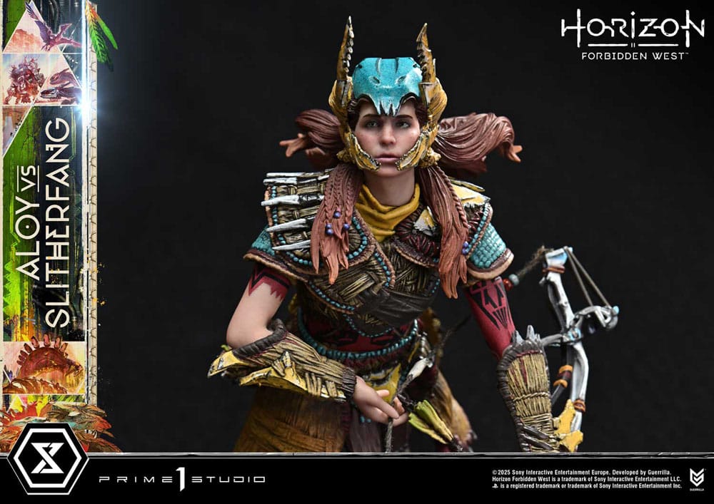[PREORDINE] Statua Horizon Forbidden West Aloy vs. Slitherfang Ultimate Diorama 82 cm - Prime 1 Studio - Statue
