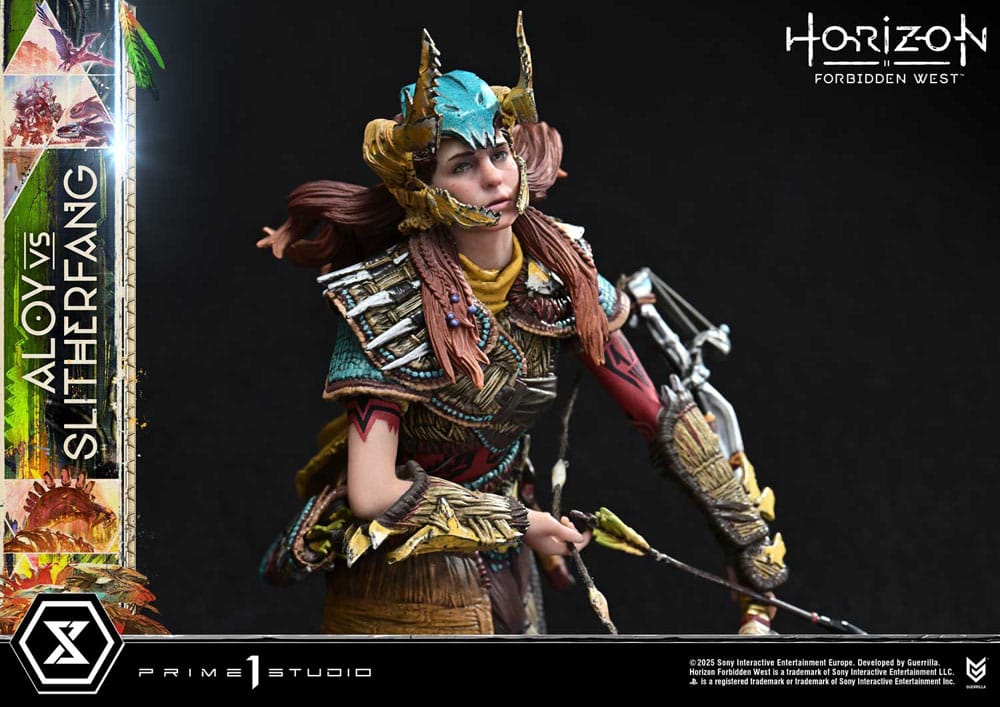 [PREORDINE] Statua Horizon Forbidden West Aloy vs. Slitherfang Ultimate Diorama 82 cm - Prime 1 Studio - Statue