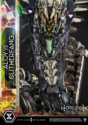 [PREORDINE] Statua Horizon Forbidden West Aloy vs. Slitherfang Ultimate Diorama 82 cm - Prime 1 Studio - Statue