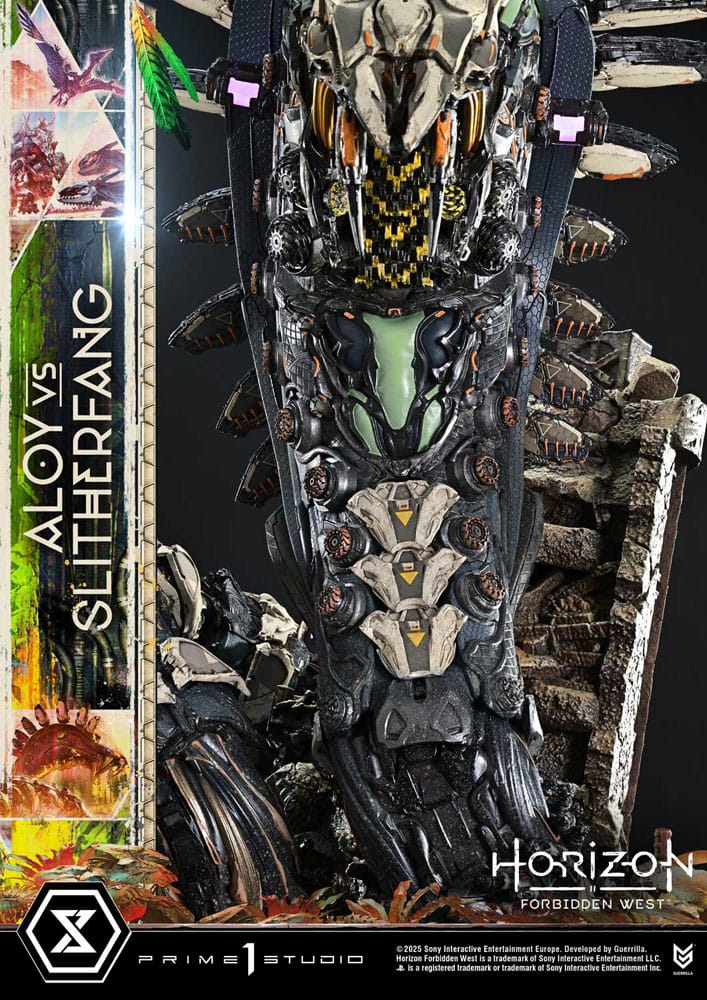 [PREORDINE] Statua Horizon Forbidden West Aloy vs. Slitherfang Ultimate Diorama 82 cm - Prime 1 Studio - Statue
