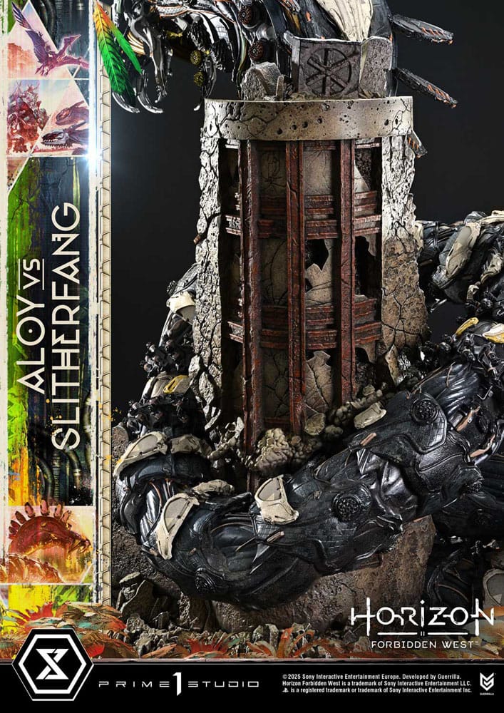 [PREORDINE] Statua Horizon Forbidden West Aloy vs Slitherfang Bonus Version 82 cm - Prime 1 Studio - Statue