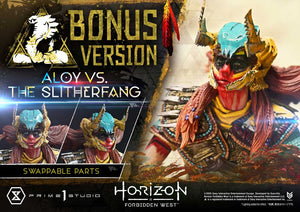 [PREORDINE] Statua Horizon Forbidden West Aloy vs Slitherfang Bonus Version 82 cm - Prime 1 Studio - Statue