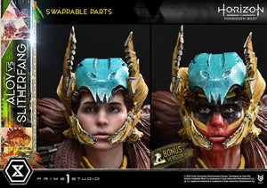 [PREORDINE] Statua Horizon Forbidden West Aloy vs Slitherfang Bonus Version 82 cm - Prime 1 Studio - Statue