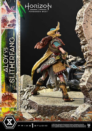 [PREORDINE] Statua Horizon Forbidden West Aloy vs Slitherfang Bonus Version 82 cm - Prime 1 Studio - Statue