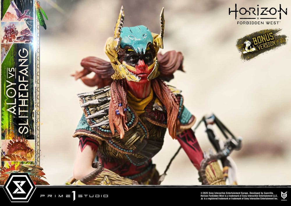 [PREORDINE] Statua Horizon Forbidden West Aloy vs Slitherfang Bonus Version 82 cm - Prime 1 Studio - Statue