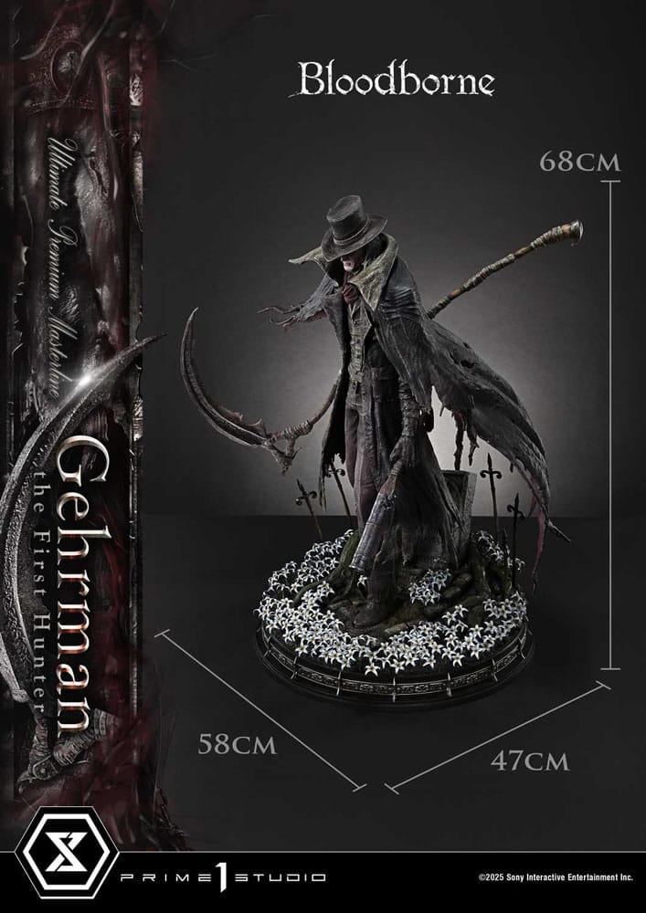 [PREORDINE] Statua Bloodborne Gehrman Ultimate Premium Masterline 1/4 - 68 cm - Prime 1 Studio - Statue