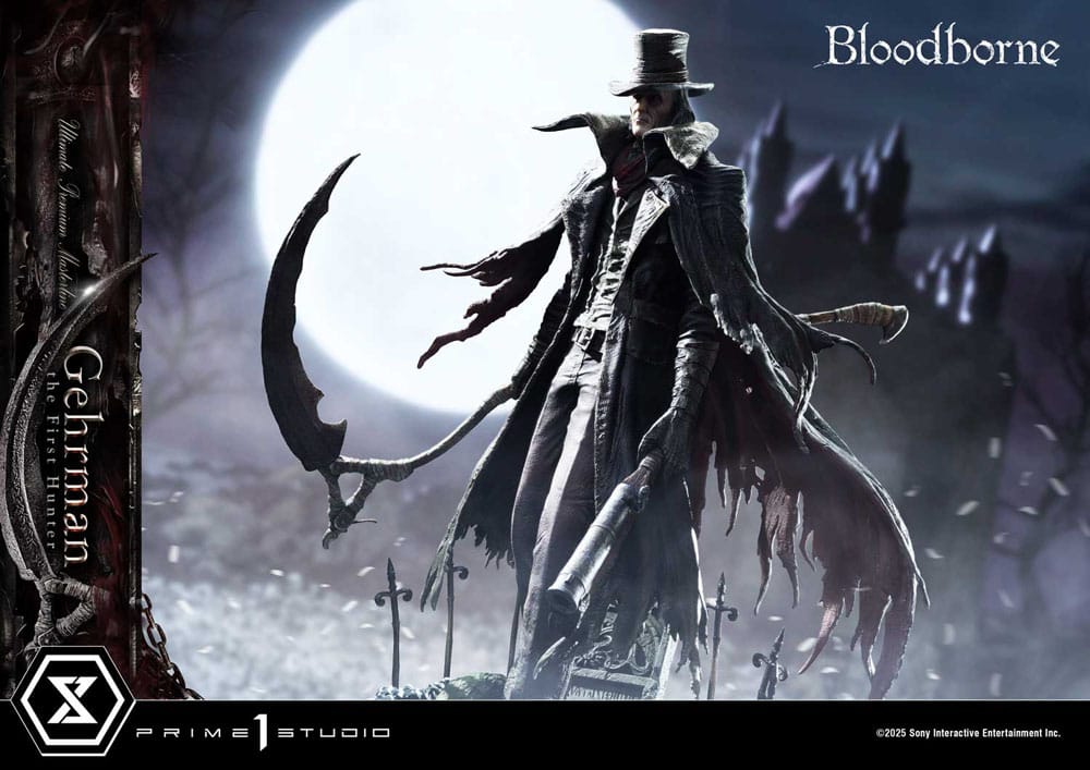 [PREORDINE] Statua Bloodborne Gehrman Ultimate Premium Masterline 1/4 - 68 cm - Prime 1 Studio - Statue
