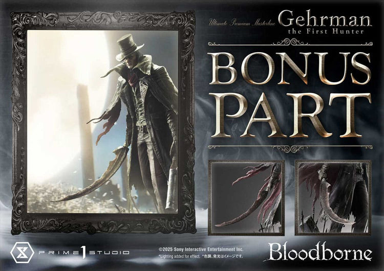 [PREORDINE] Bloodborne Statua 1/4 Gehrman Bonus Version 68 cm - Prime 1 Studio - Statue