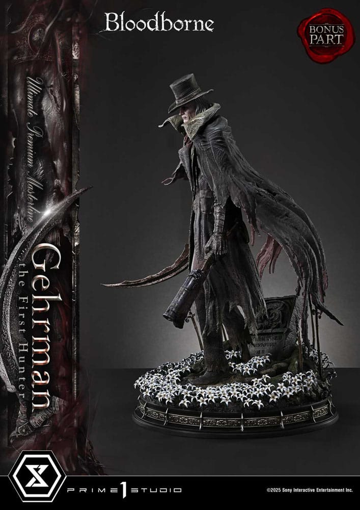 [PREORDINE] Bloodborne Statua 1/4 Gehrman Bonus Version 68 cm - Prime 1 Studio - Statue