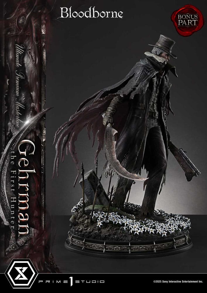 [PREORDINE] Bloodborne Statua 1/4 Gehrman Bonus Version 68 cm - Prime 1 Studio - Statue
