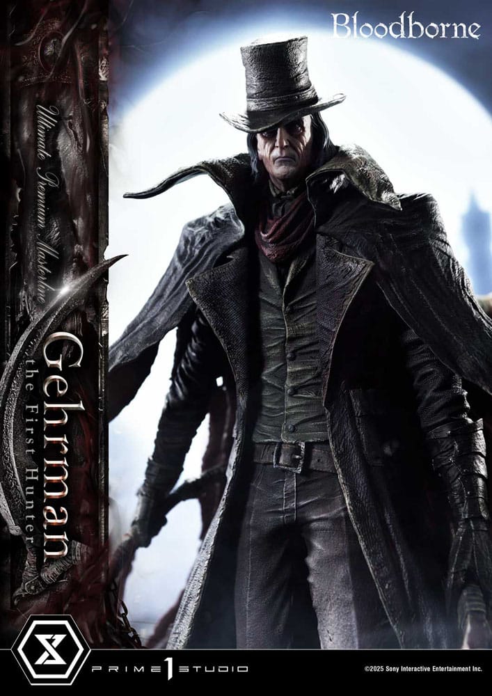 [PREORDINE] Bloodborne Statua 1/4 Gehrman Bonus Version 68 cm - Prime 1 Studio - Statue