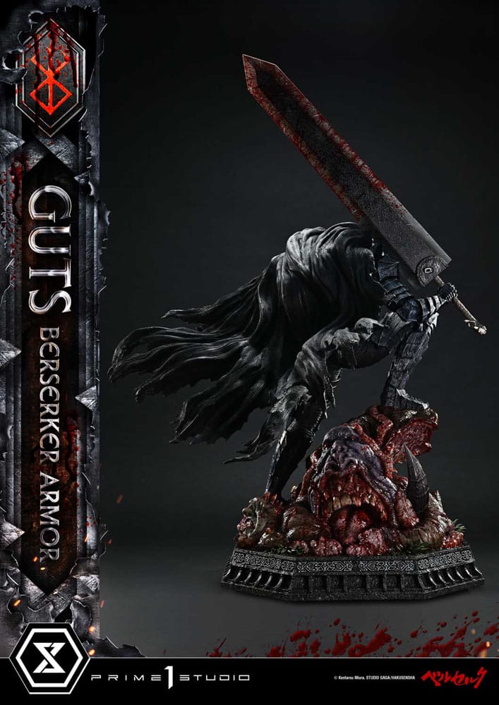 [PREORDINE] Berserk Statua Ultimate Premium Masterline 1/4 Guts vs Grunbeld 94 cm - Prime 1 Studio - Statue