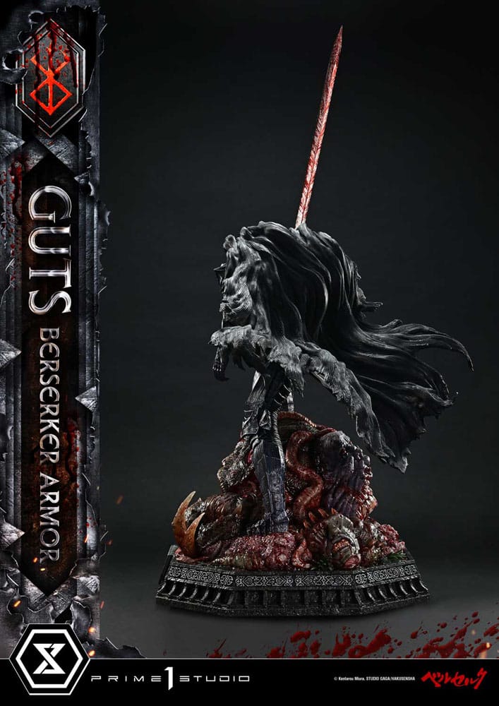 [PREORDINE] Berserk Statua Ultimate Premium Masterline 1/4 Guts vs Grunbeld 94 cm - Prime 1 Studio - Statue