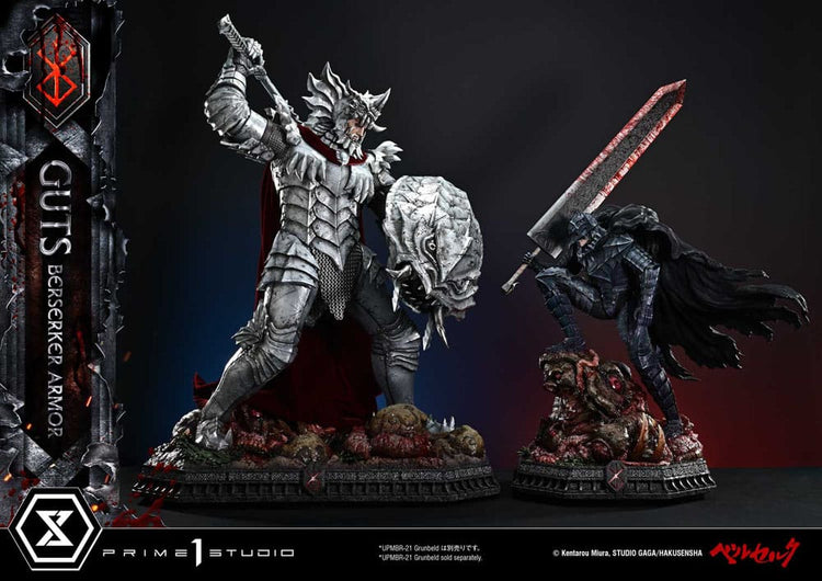 [PREORDINE] Berserk Statua Ultimate Premium Masterline 1/4 Guts vs Grunbeld 94 cm - Prime 1 Studio - Statue
