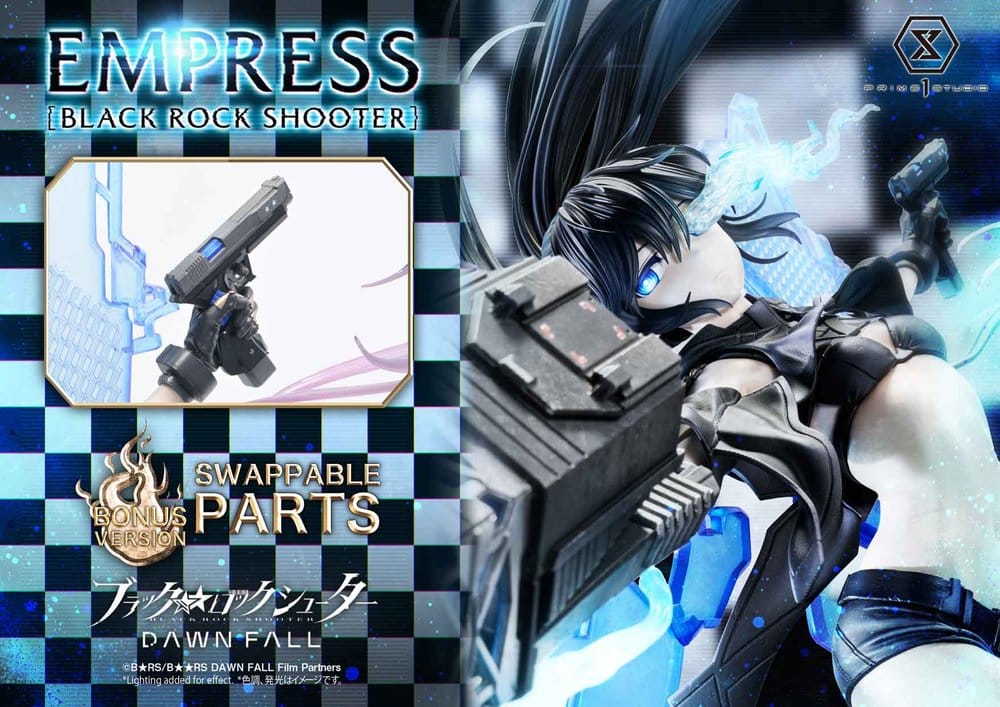 [PREORDINE] Black Rock Shooter: Dawn Fall - Statua Empress DX Bonus Version 1/4 - 68 cm - Prime 1 Studio - Statue