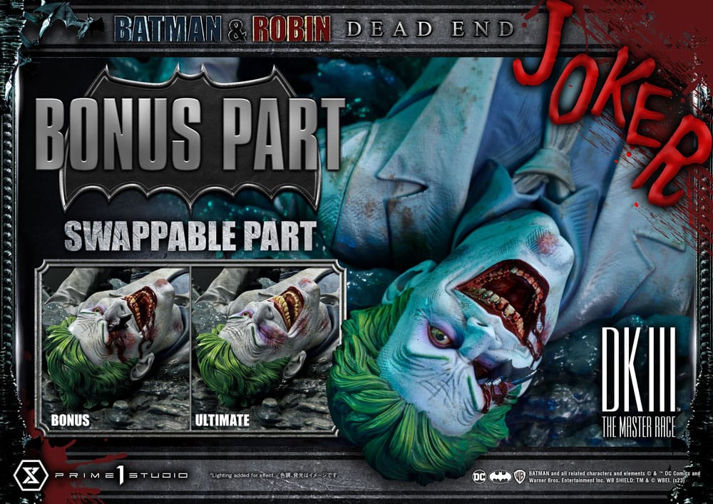 [PREORDER] DC Comics Ultimate Premium Masterline Series Statue 1/4 Batman & Robin Dead End Ultimate Bonus Version 61 cm