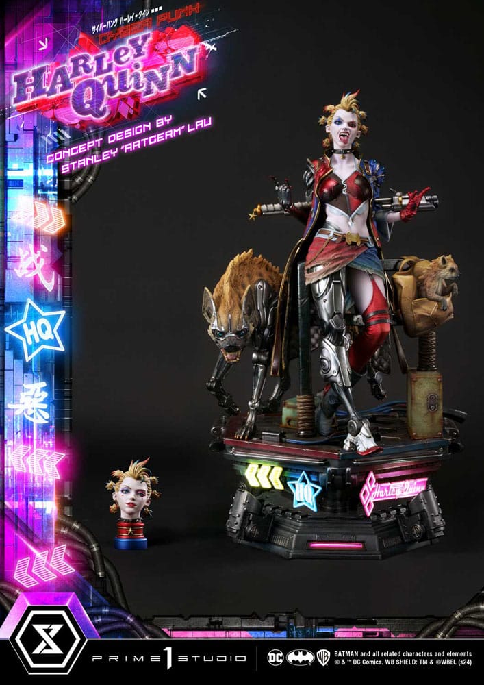 [PREORDINE] Statua Batman Cyberpunk Harley Quinn Prime 1 Studio 60 cm - Prime 1 Studio - Statue