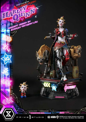 [PREORDINE] Statua Batman Cyberpunk Harley Quinn Deluxe Bonus Version 60 cm - Prime 1 Studio - Statue