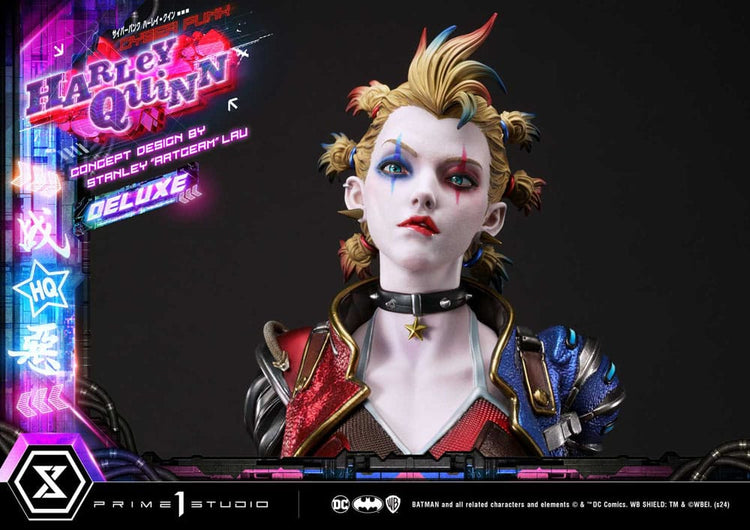 [PREORDINE] Statua Batman Cyberpunk Harley Quinn Deluxe Bonus Version 60 cm - Prime 1 Studio - Statue