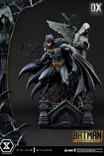 [PREORDER] Batman Ultimate Premium Masterline Series Statue 1/4 Batman Rebirth Edition Black Deluxe Version 71 cm