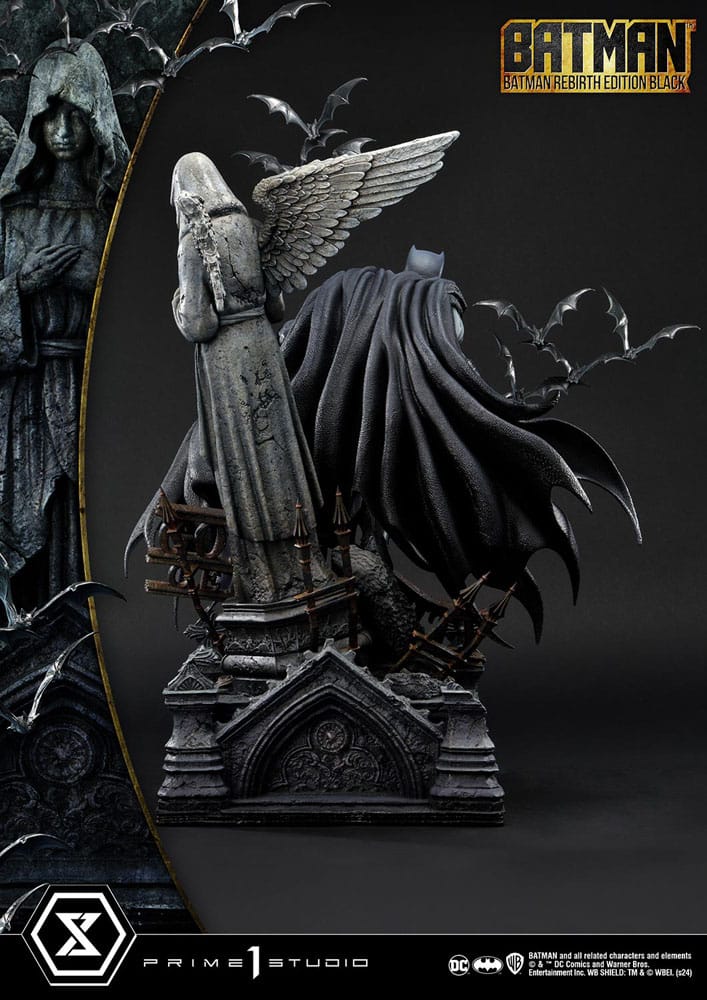 [PREORDINE] Batman Rebirth Edition Black Deluxe Version Statua 1/4 - Prime 1 Studio - Prime 1 Studio - Statue