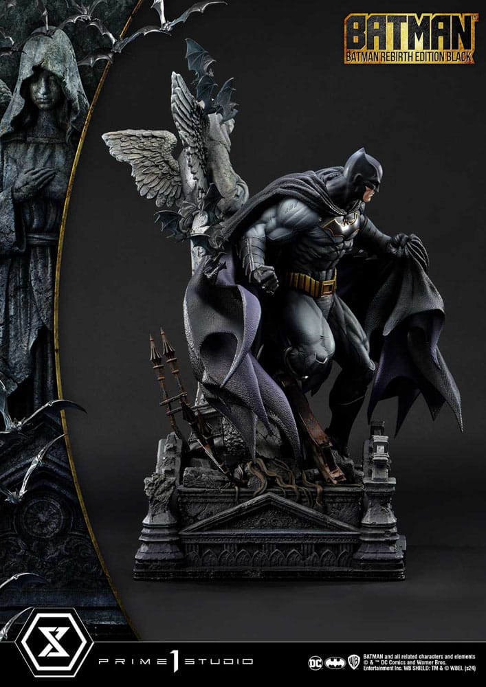 [PREORDINE] Batman Rebirth Edition Black Deluxe Version Statua 1/4 - Prime 1 Studio - Prime 1 Studio - Statue