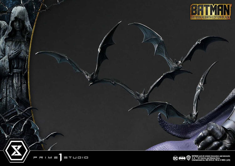 [PREORDINE] Batman Rebirth Edition Black Deluxe Version Statua 1/4 - Prime 1 Studio - Prime 1 Studio - Statue