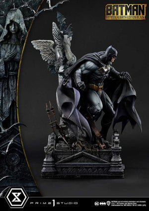 [PREORDINE] Batman Rebirth Edition Black Deluxe Bonus Version Statua 1/4 Prime 1 Studio 71 cm - Prime 1 Studio - Statue