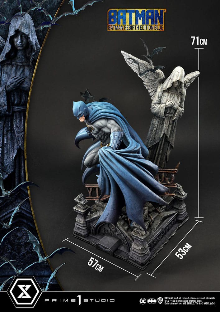 [PREORDINE] Batman Rebirth Edition Statua 1/4 Blue Version 71 cm - Prime 1 Studio - Prime 1 Studio - Statue