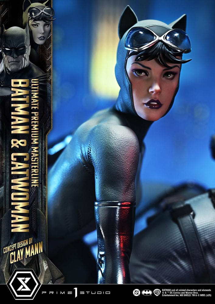 [PREORDINE] Statua DC Comics Batman & Catwoman (Concept by Clay Mann) 1/4 - 56 cm - Prime 1 Studio - Statue