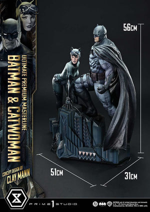 [PREORDINE] Statua DC Comics Batman & Catwoman (Concept by Clay Mann) 1/4 - 56 cm - Prime 1 Studio - Statue