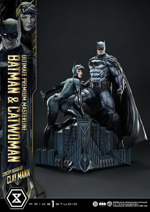 [PREORDINE] Statua DC Comics Batman & Catwoman (Concept by Clay Mann) 1/4 - 56 cm - Prime 1 Studio - Statue