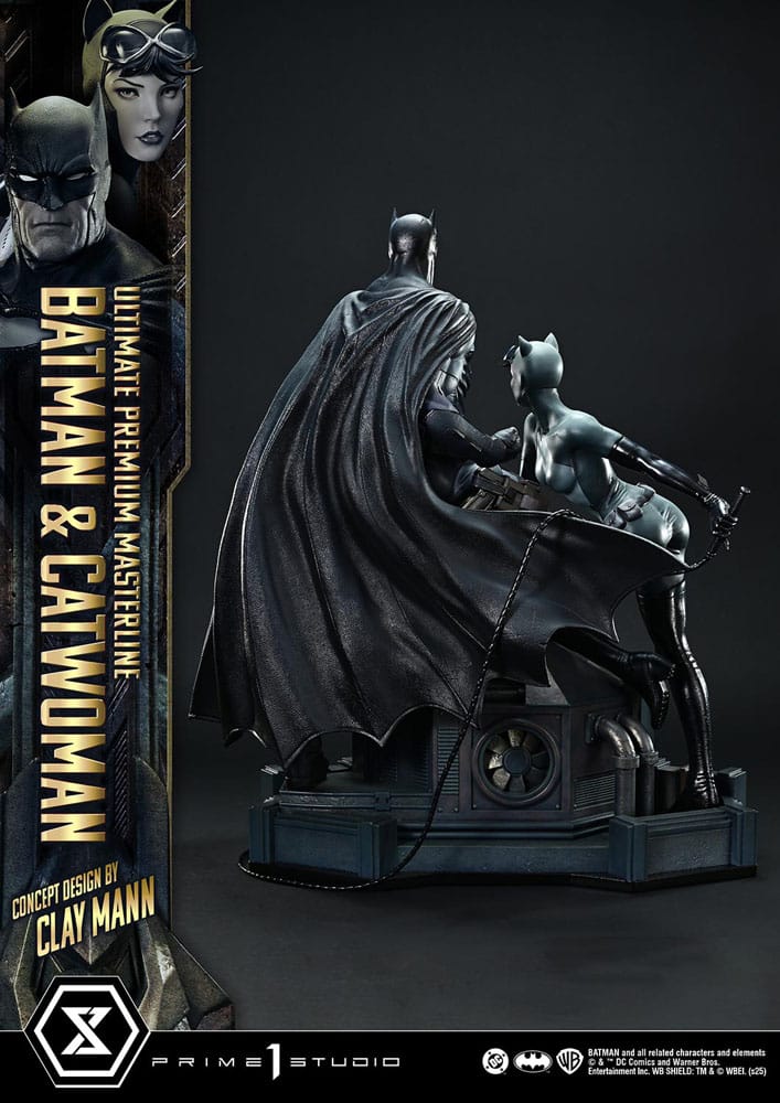 [PREORDINE] Statua DC Comics Batman & Catwoman (Concept by Clay Mann) 1/4 - 56 cm - Prime 1 Studio - Statue