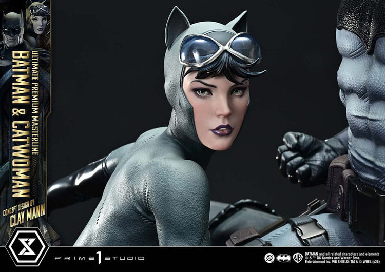 [PREORDINE] Statua DC Comics Batman & Catwoman (Concept by Clay Mann) 1/4 - 56 cm - Prime 1 Studio - Statue