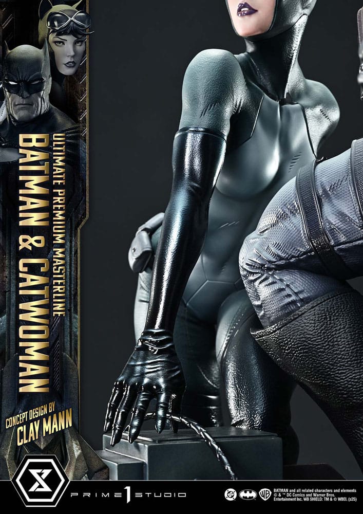 [PREORDINE] Statua DC Comics Batman & Catwoman (Concept by Clay Mann) 1/4 - 56 cm - Prime 1 Studio - Statue